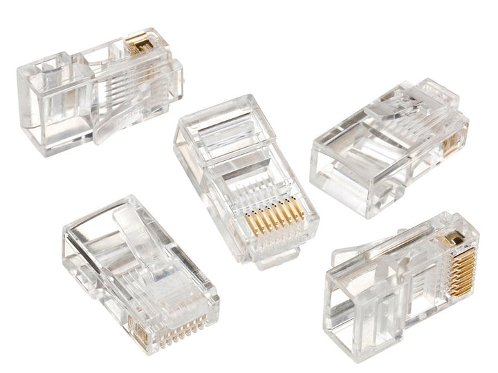 Conector RJ45 CAT-5 E 8P8C 100 Piezas Cada Paquete Maclean MCTV-663