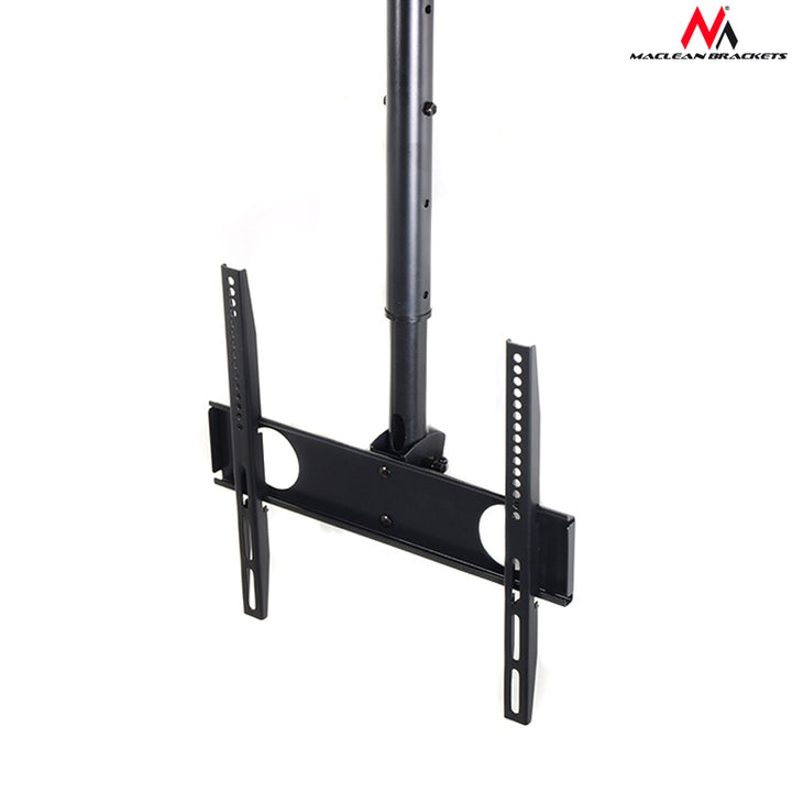 Maclean MC-631 - Soporte de techo para pantalla LCD LED TV 32-65", 50kg, VESA Ajustable 90°