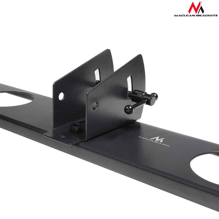 Maclean MC-631 - Soporte de techo para pantalla LCD LED TV 32-65", 50kg, VESA Ajustable 90°
