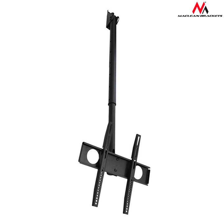 Maclean MC-631 - Soporte de techo para pantalla LCD LED TV 32-65", 50kg, VESA Ajustable 90°