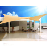 Toldo de jardín flotante 4x4m crema GreenBlue GB504