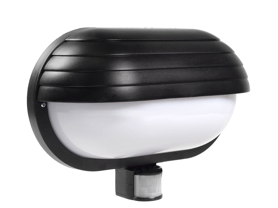 Lámpara de pared Maclean, con sensor PIR, máx. 60 W, 180°, MCE33B