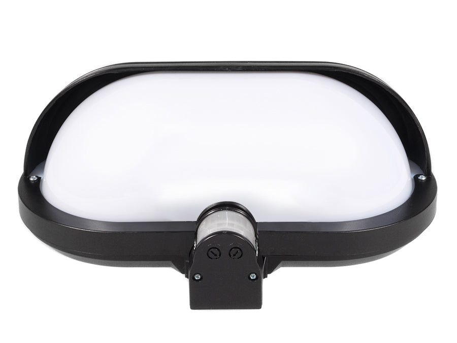 Lámpara de pared Maclean, con sensor PIR, máx. 60 W, 180°, MCE33B