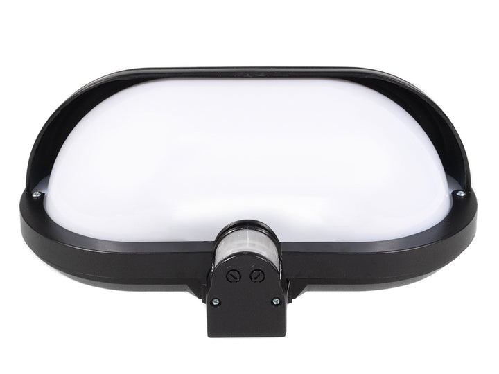 Lámpara de pared Maclean, con sensor PIR, máx. 60 W, 180°, MCE33B