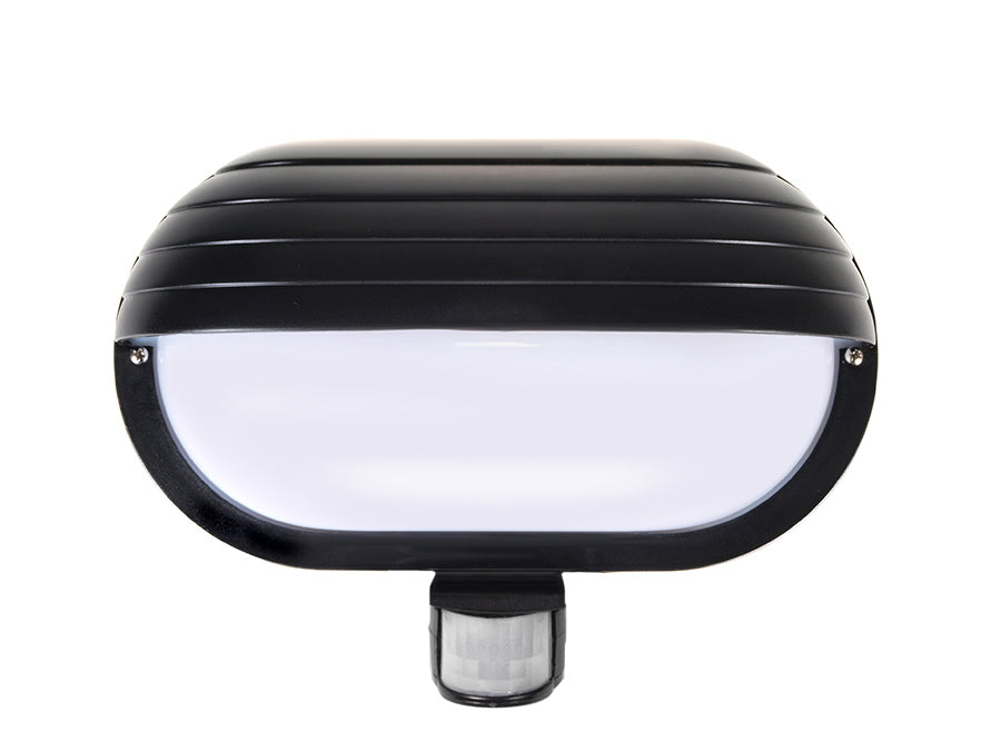Lámpara de pared Maclean, con sensor PIR, máx. 60 W, 180°, MCE33B