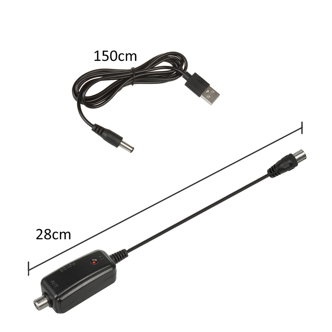 Adaptador USB Fuente de Alimentación de TV DVB-T SAT Satellite MCTV697 Nuevo