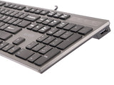 KV-300H Slim USB Teclado Hub USB A4-Tech ultra-plano