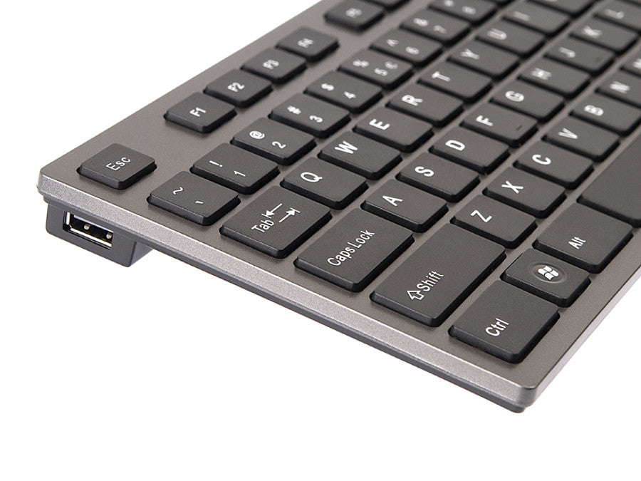 KV-300H Slim USB Teclado Hub USB A4-Tech ultra-plano