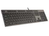 KV-300H Slim USB Teclado Hub USB A4-Tech ultra-plano