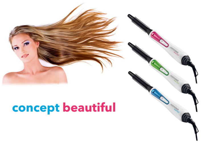 Cepillo de aire caliente para cabello Rizador pelo Moldeador Ondular 3 ajustes