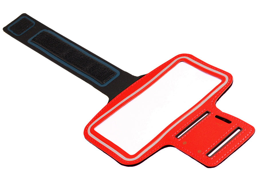 Capa de ombro Maclean MC-405 R vermelha para telemóvel de 4,8"