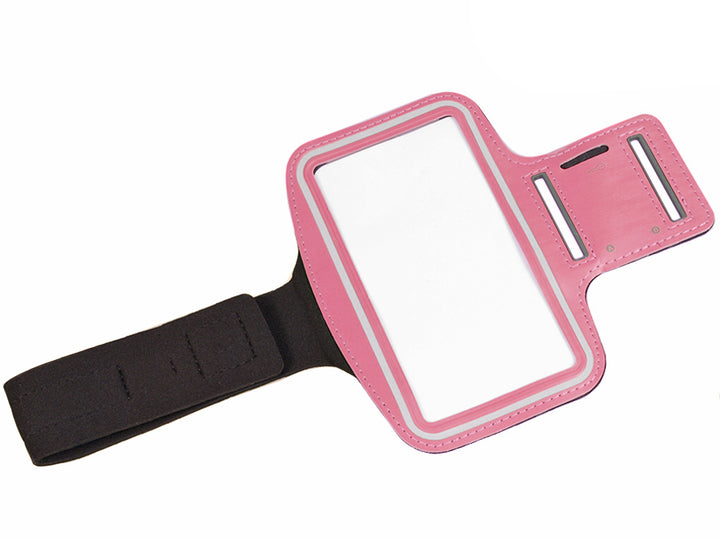 Capa de ombro para telemóvel Maclean MC-405 P rosa de 4,8"