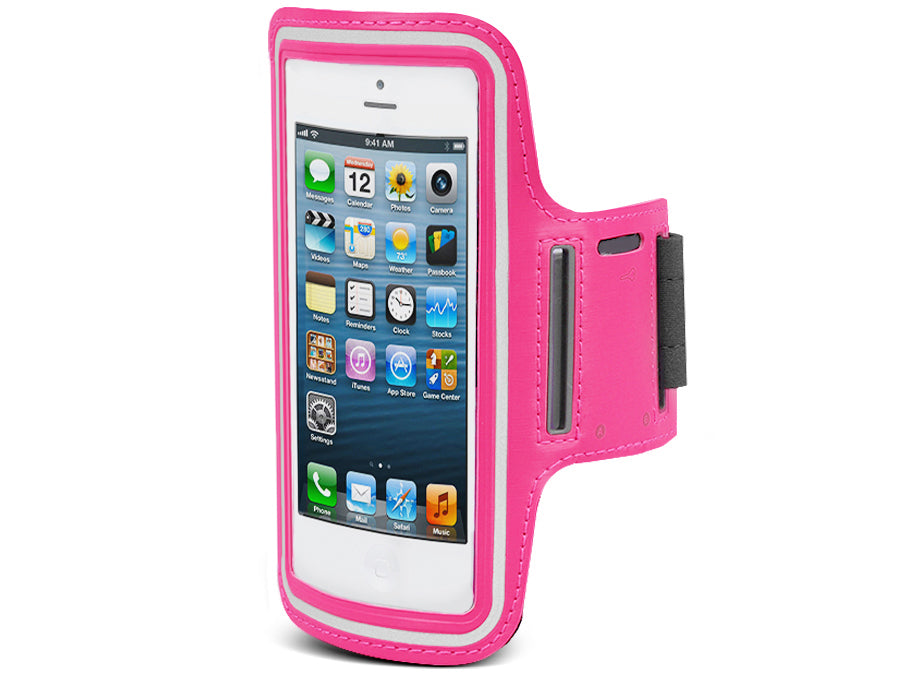 Capa de ombro para telemóvel Maclean MC-405 P rosa de 4,8"