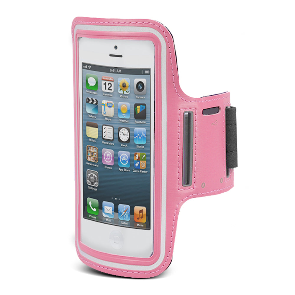 Capa de ombro para telemóvel Maclean MC-405 P rosa de 4,8"