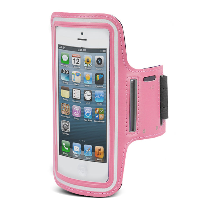 Capa de ombro para telemóvel Maclean MC-405 P rosa de 4,8"