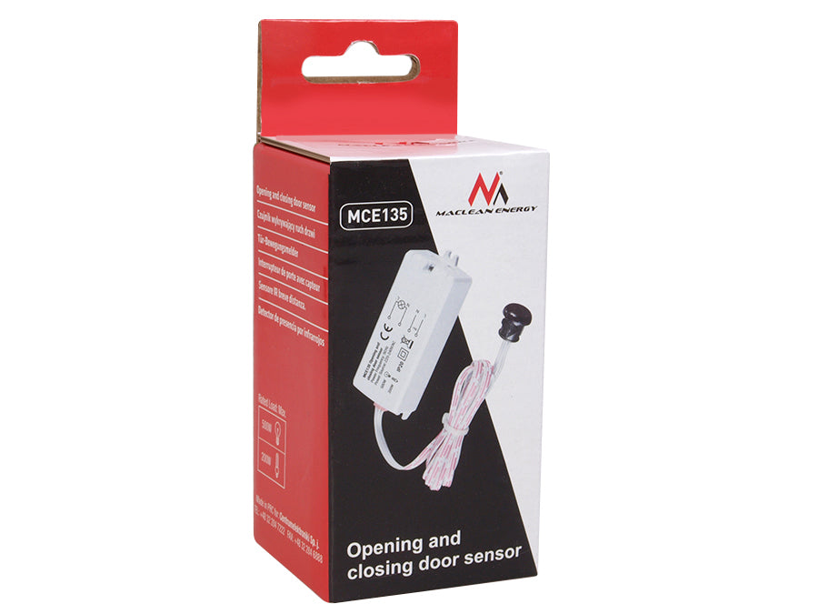Sensor de movimento PIR de curto alcance para porta de iluminação de gabinete Maclean MCE135