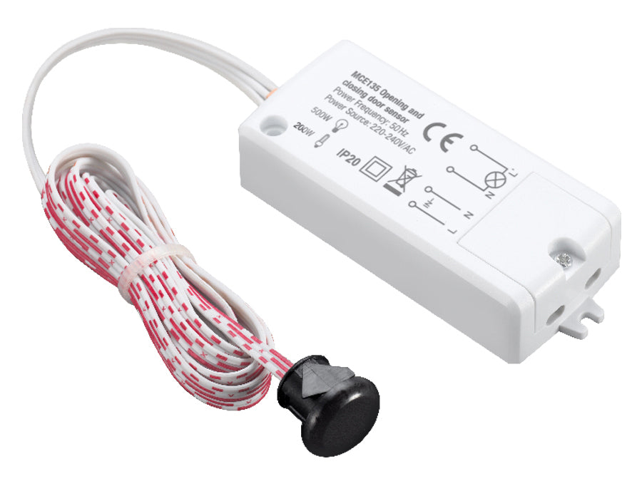 Sensor de movimento PIR de curto alcance para porta de iluminação de gabinete Maclean MCE135