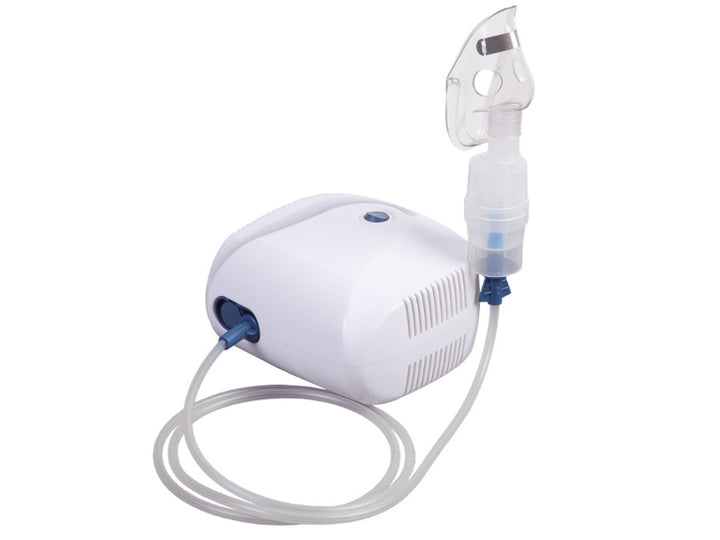 Inhalador de compresor de pistón Diagnostic Nano con 2 máscaras
