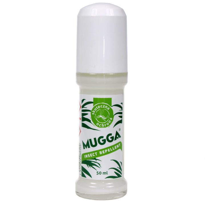 Mugga Roll-On 20% Deet repelente de insetos, contra mosquitos, carraças e melgas, 50ml