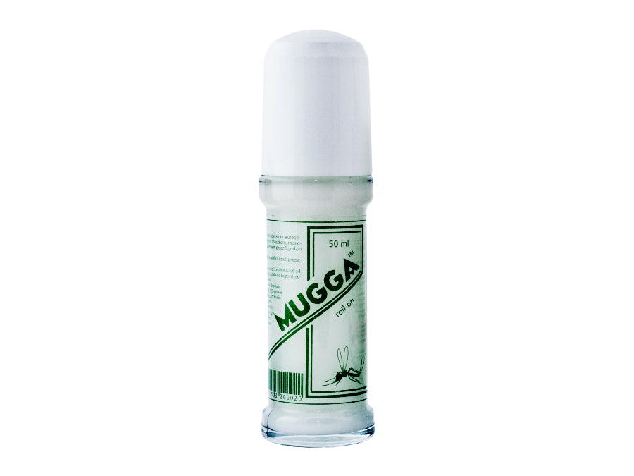 Mugga Roll-On 20% Deet repelente de insetos, contra mosquitos, carraças e melgas, 50ml