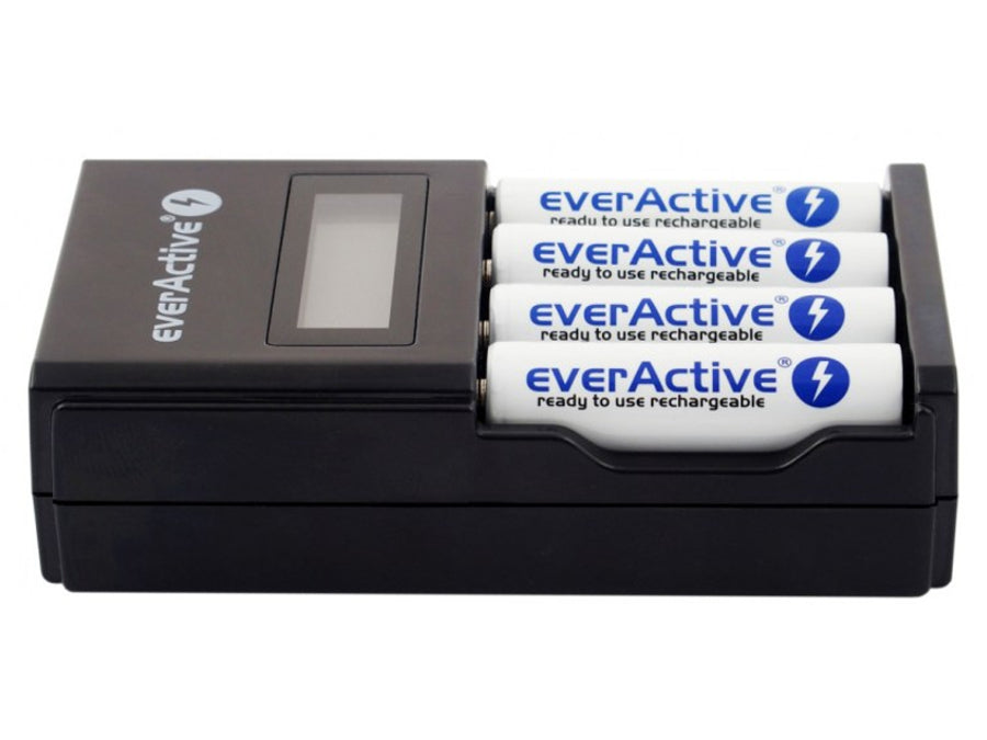 Carregador de bateria EverActive NC450 AA/AAA R3 R6