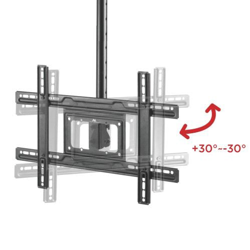 Monitor LCD LED universal com tela LCD OLED QLED para montagem no teto de 23 a 100" máx. 50 kg Max VESA 600x400