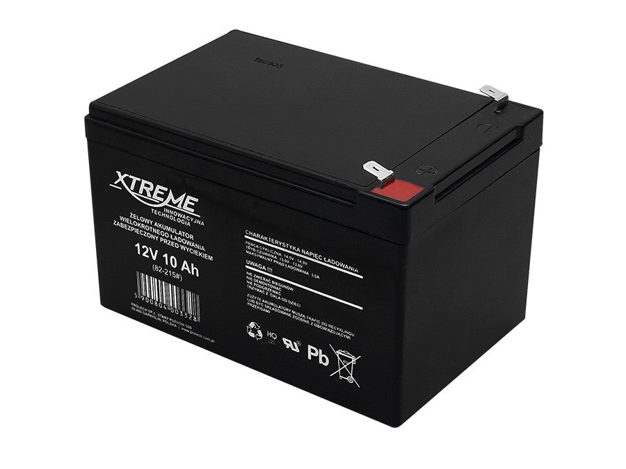 A esteira de vidro Xtreme absorvente do gel o mais forte de 12V 10Ah
