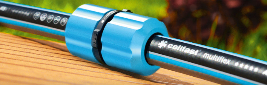 Redutor 1/2"-3/4" para ligação permanente de duas extremidades de mangueira de diâmetros diferentes Cellfast Ergo