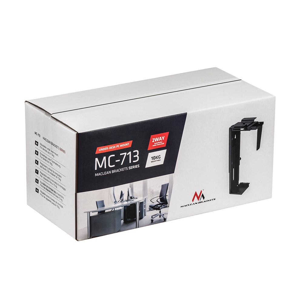 Suporte para computador (montagem sob a mesa) Maclean MC-713