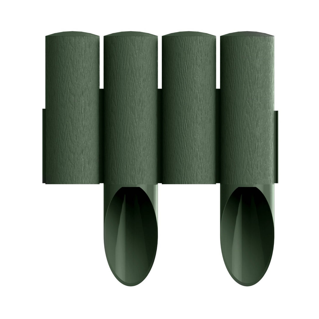 Kit de 8 bordas plásticas verdes 145mm x 2,3m Cellfast Standard