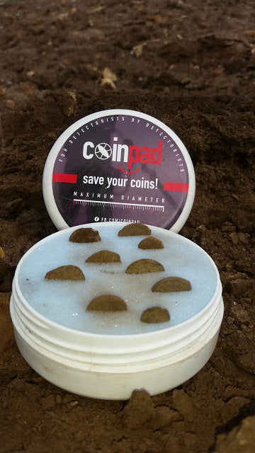 Caja de monedas estándar Coinpad para buscadores