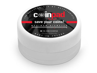 Caixa de moedas padrão Coinpad para localizadores