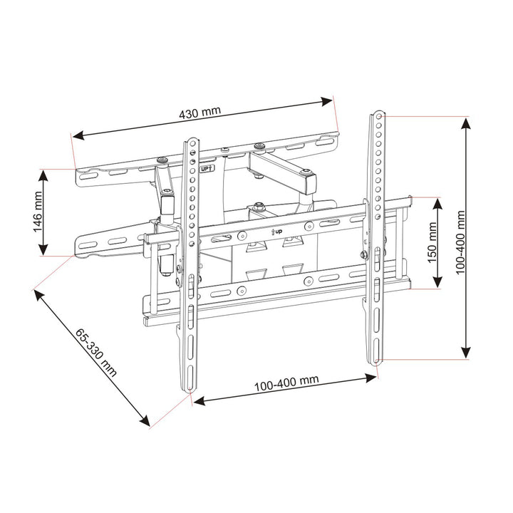 Soporte TV / LCD LED 23-60 "45kg
