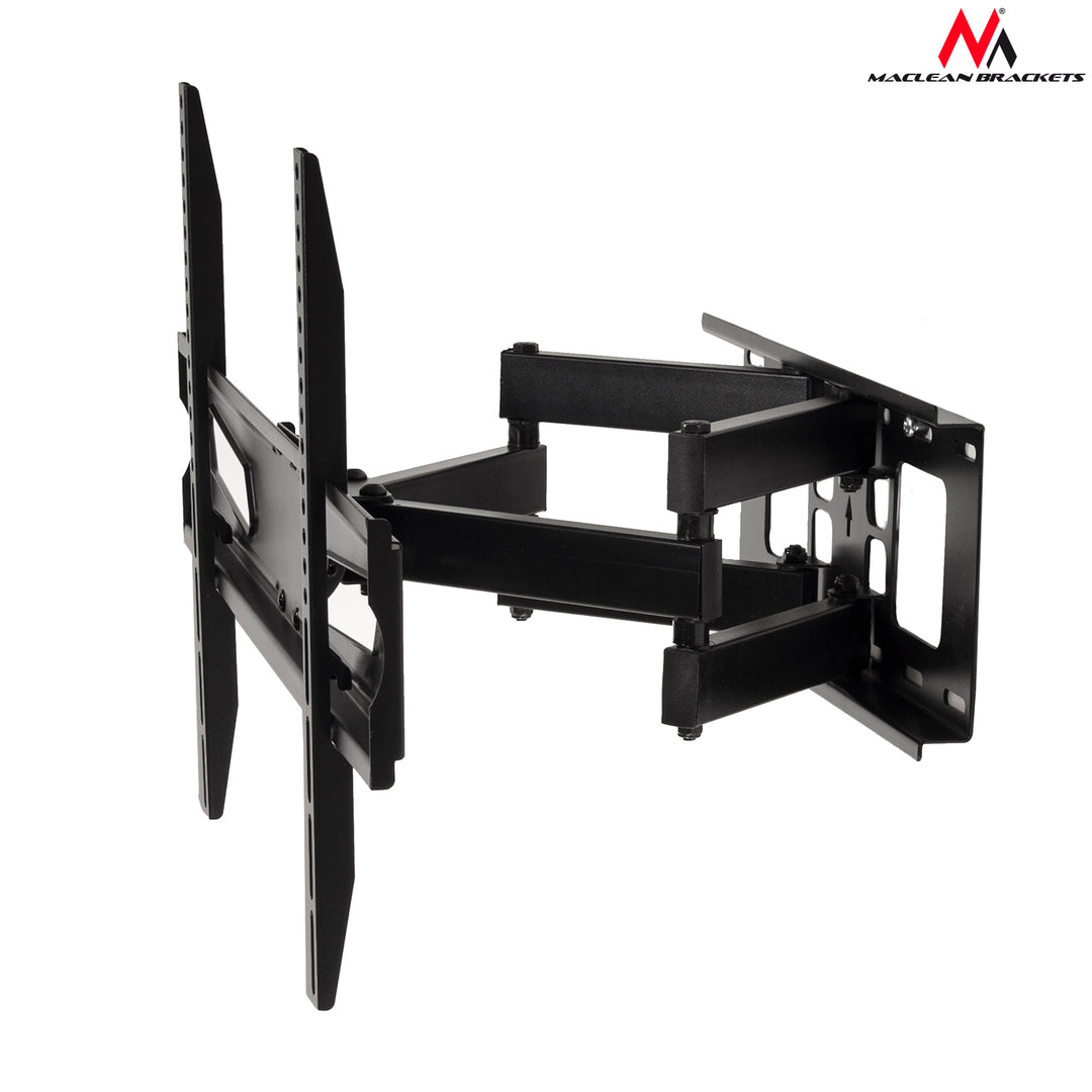 Suporte de parede para TV Maclean MC-723B para TVs LCD/LED de 37 a 80 polegadas, carga máxima de 45 kg, VESA máx. 600x400