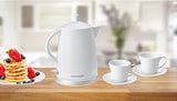 Tetera de cerámica elegante con tazas 1200-1500 W 1,5 L Concept