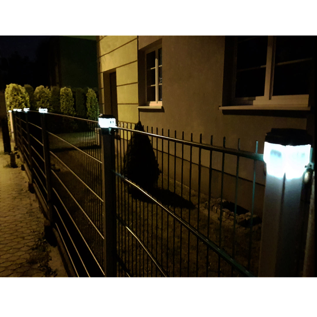 Lámpara solar para poste de valla LED 60 x 40 mm GreenBlue GB125