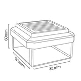 Lámpara solar para poste de valla LED 80 x 80 mm GreenBlue GB127