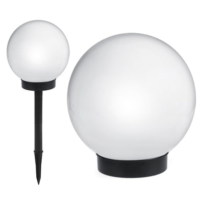 Lámpara solar para jardín forma de bola LED blanco GreenBlue GB121