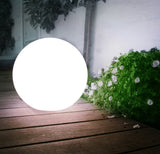 Lámpara de jardín solar LED en forma de bola grande 25 x 25 x 58 cm GreenBlue GB166