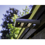 Lámpara solar LED 12W de pared para exterior 2 direcciones de luz independientes GreenBlue GB131
