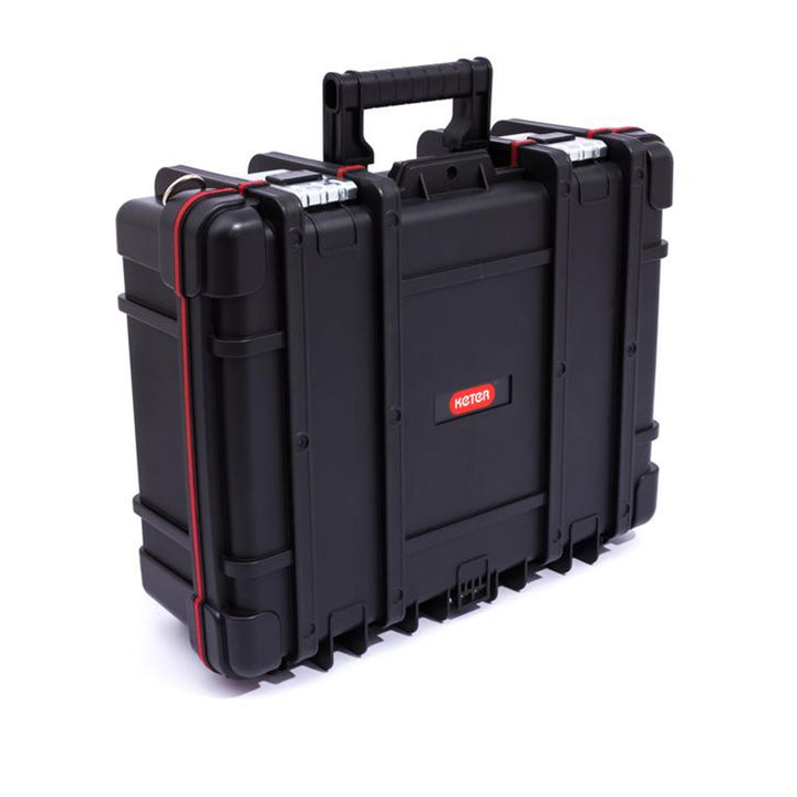 Maletín técnico negro y rojo 46x36x15.5 cm Keter Technician Box
