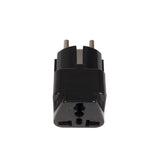 Adaptador Universal de viaje Reino Unido a Europa Enchufe Schuko EU MCE155