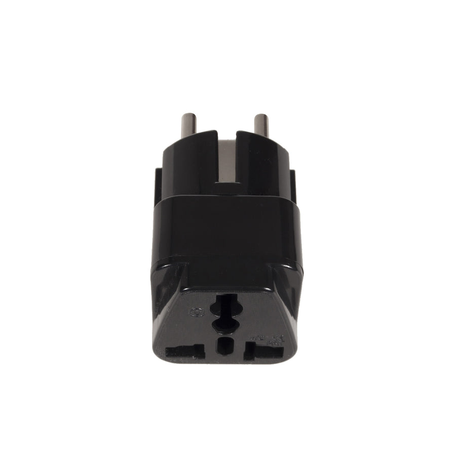 Adaptador Universal de viaje Reino Unido a Europa Enchufe Schuko EU MCE155