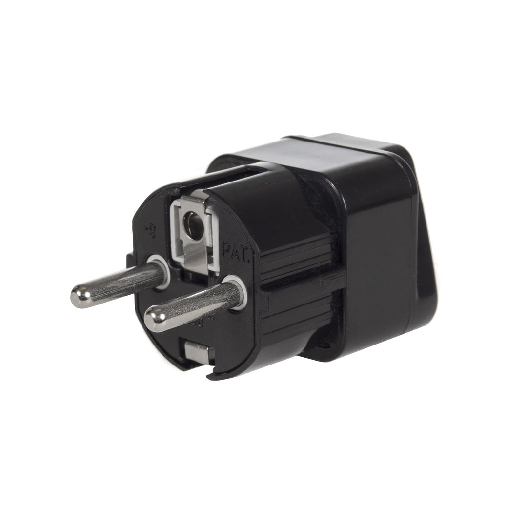 Adaptador Universal de viaje Reino Unido a Europa Enchufe Schuko EU MCE155