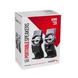 Alto-falantes estéreo de computador pretos Audiocore AC805 USB 6W