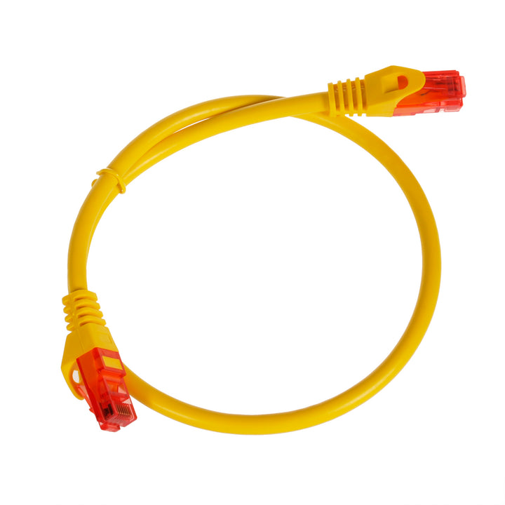 Cabo de rede LAN para Ethernet RJ45 UTP cat6 0,5 m Maclean MCTV-300 Y