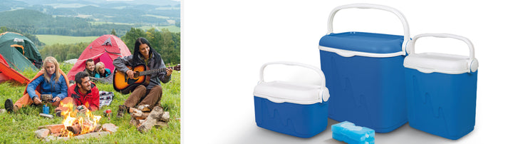 Frigorífico portátil Curver 10L para viagem, azul