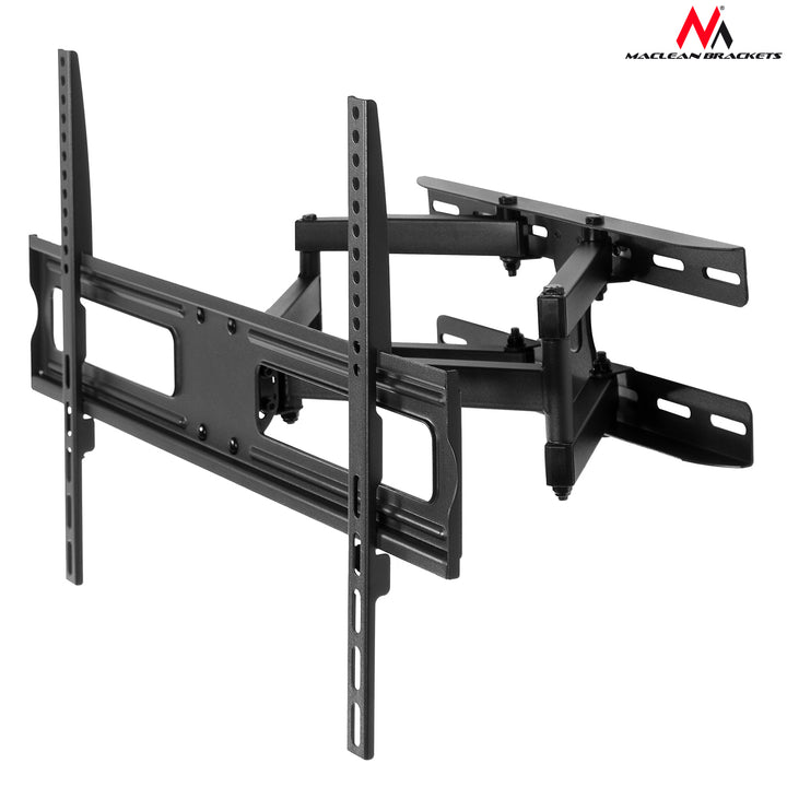 Suporte de parede Maclean MC-762 para monitor ou ecrã de TV LCD/LED de 37 a 80 pol., 30 kg, VESA máx. 600x400, braço duplo