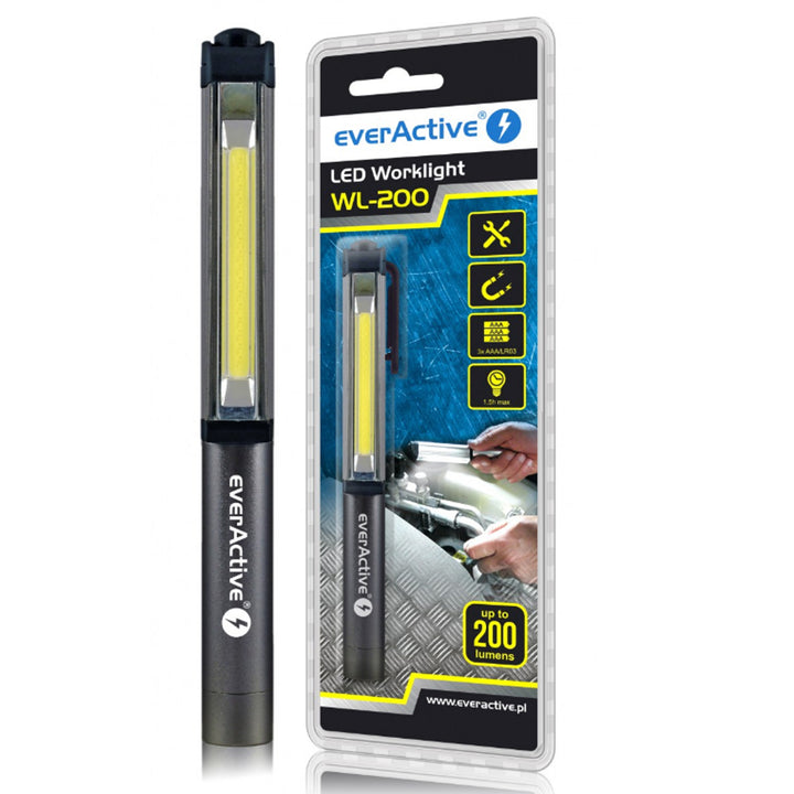 Lanterna de oficina LED COB everActive WL-200 3W