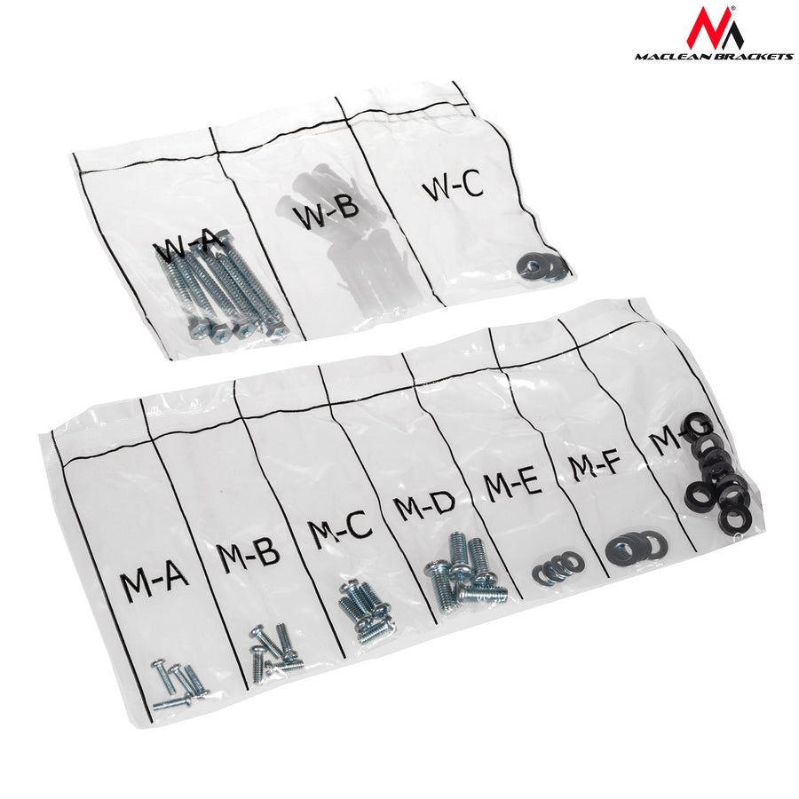 Soporte para TV con estante para DVD Maclean, VESA 200x200, 23"-42", 30 kg, MC-771